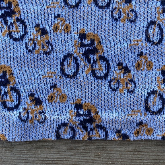1970s Rare Bicycle Print Tee - Picture 3 of 4